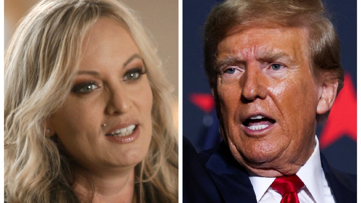 Stormy Daniels ir Donaldas Trumpas / Vida Press nuotr.