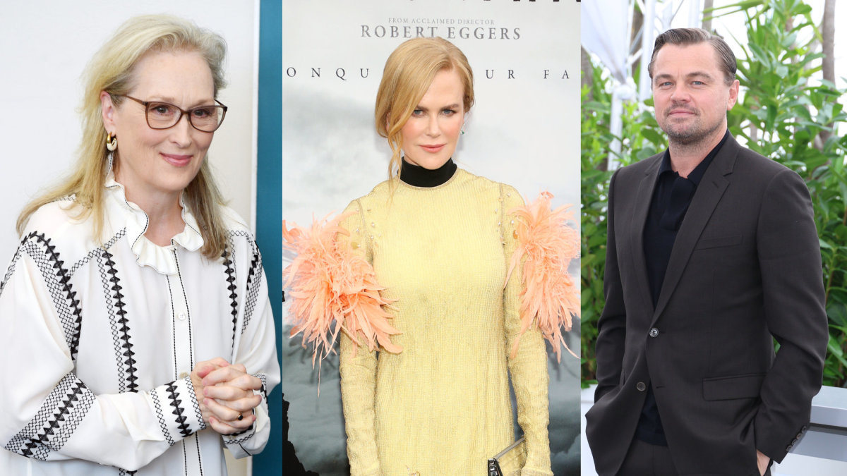 Meryl Streep, Nicole Kidman, Leonardo DiCaprio / „Scanpix“ nuotr.