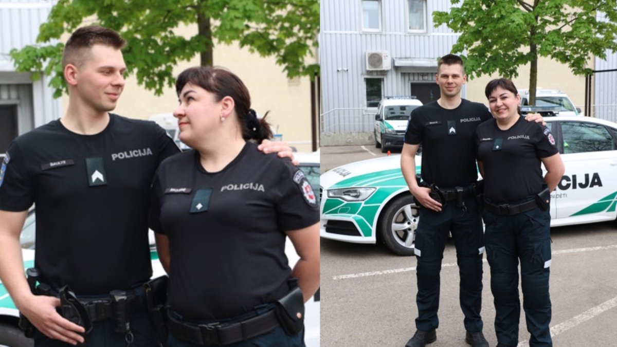 Deividas Šiaulys, Giedrė Šiaulienė / Kauno policijos nuotr.