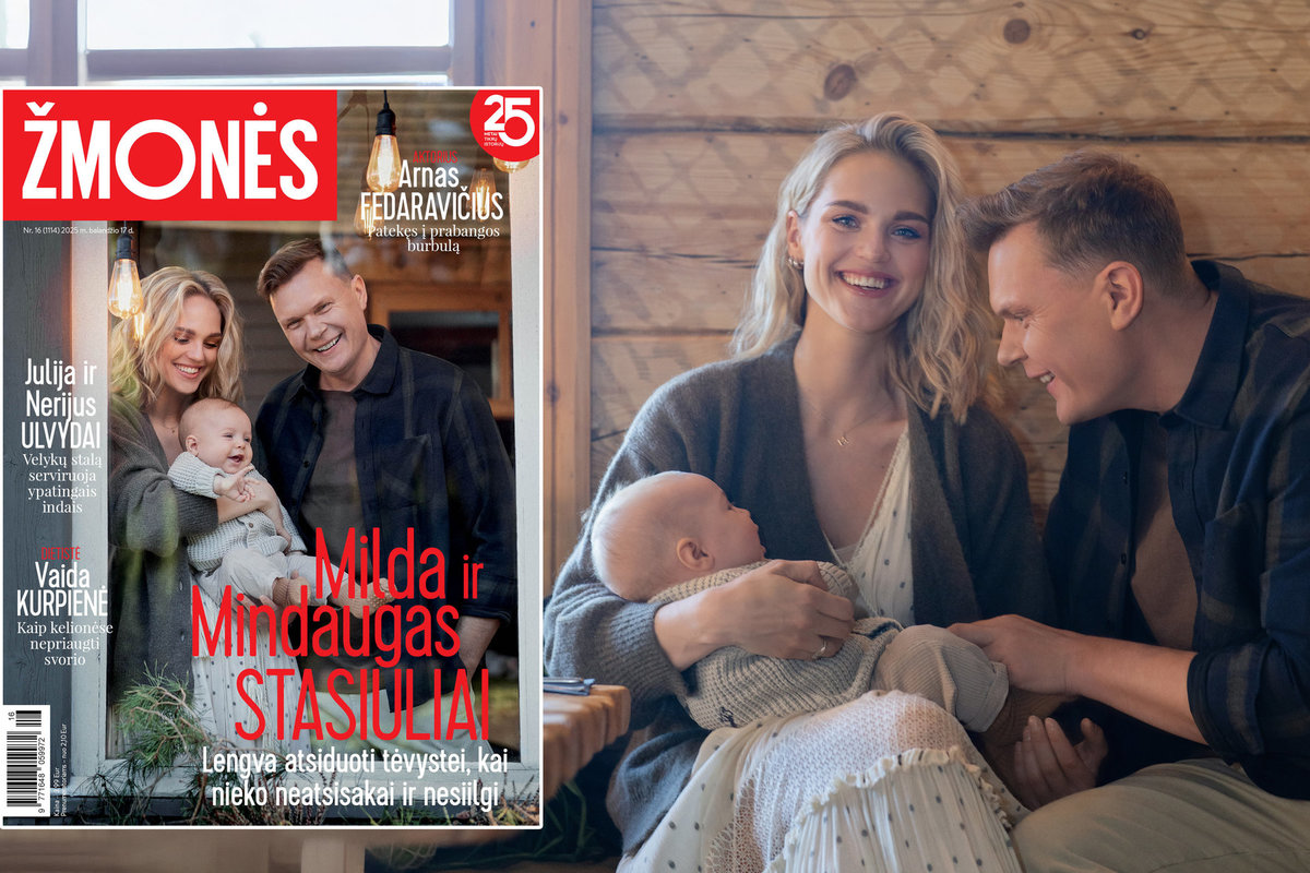 Milda Stasiulė ir Mindaugas Stasiulis / Monikos Penkutės nuotrauka