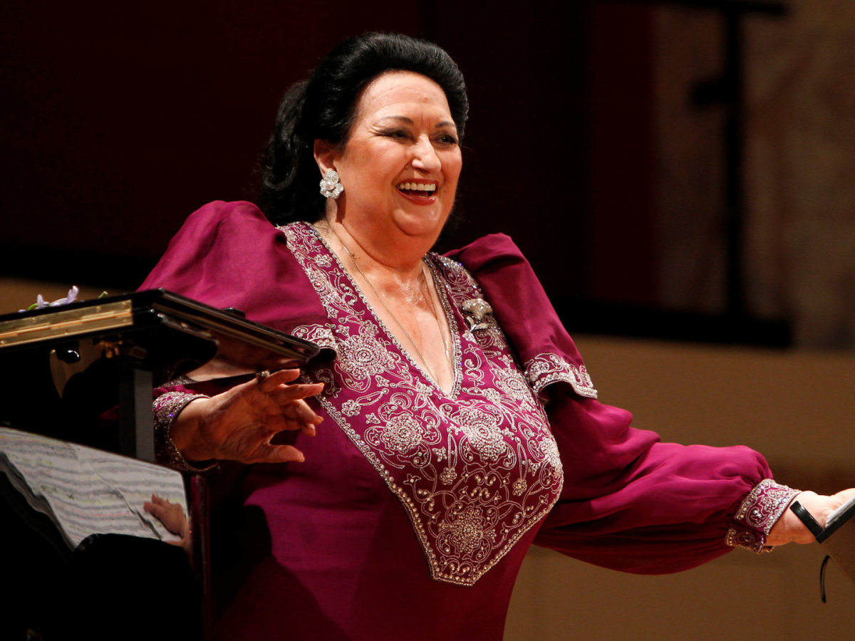 Mirė Ispanijos operos primadona Montserrat Caballe | Vardai 