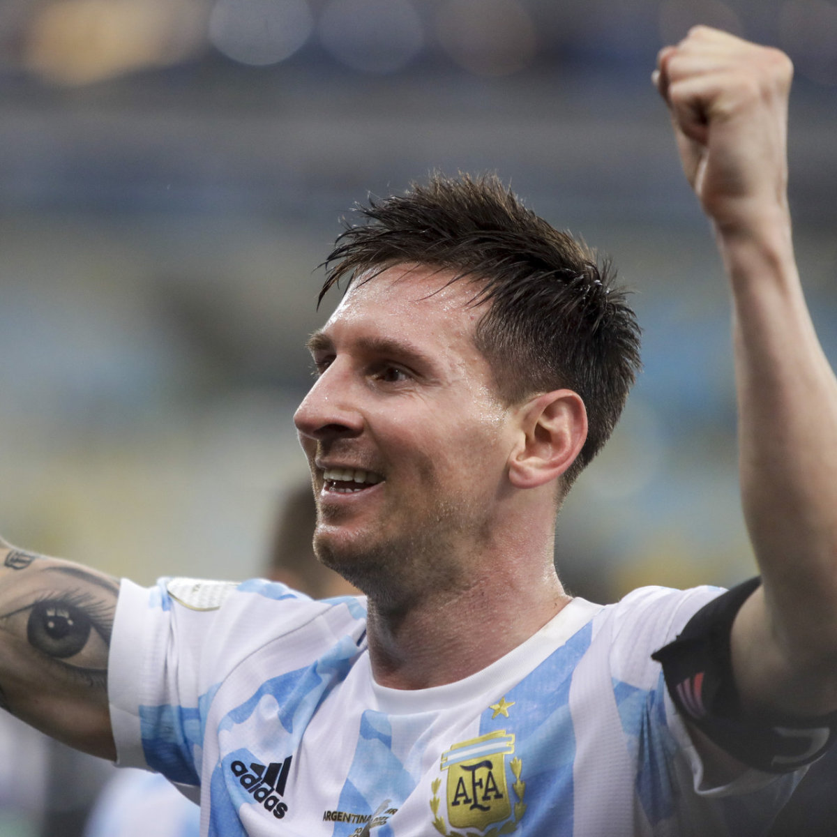 L Messi įspudingu įvarcių Fejerverku Nukalė Dar Viena Pergale Argentinai Sportas 15min Lt