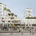 Projektas &bdquo;Ilot de l&rsquo;Octroi&ldquo; Reno mieste (Prancūzija); arch. MVRDV, ALL ir Giboire; 1-oji vieta