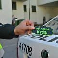 Antikorupcinės akcijos lipdukais papuo&scaron;ti policijos tarnybiniai automobiliai