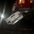 Rusijoje autobusas susidūrė su traukiniu