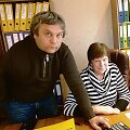 &bdquo;Pienininkų&ldquo; kooperatyvo direktorius Vygintas Dragūnas ir buhalterė Augenija Janu&scaron;auskienė.