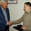 Klaipėdos meras Vytautas Grubliauskas pagerbė vaiką i&scaron; upės i&scaron;traukusį Laurentą &Scaron;imaitį