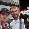 Dovydas Neverauskas ir Domantas Sabonis
