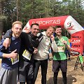 Nuotrauka i&scaron; neseniai vykusių bėgimo varžybų, kuriose dalyvavo kartu su kolegomis ir įveikė 10 km ditanciją. Mikkas kairėje.