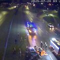&bdquo;Infiniti&ldquo; rėžėsi į &Scaron;e&scaron;kinės viaduko koloną