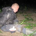 Valstybės sienos apsaugos tarnybos Lazdijų rinktinės &scaron;ou Targa sulaikė pažeidėją