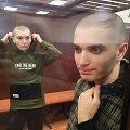 Salechas Magamadovas (de&scaron;inėje) ir Ismailas Isajevas