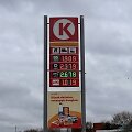 Degalų kaina Circle K (Tūkstantmečio g., Vilniuje)