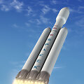 Raketa &bdquo;Falcon Heavy&ldquo;
