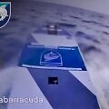 Ukrainos dronas &bdquo;Barracuda&ldquo; smogė Rusijos laivų bazei Dniepro pelkėse.