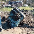 Užkastas automobilis