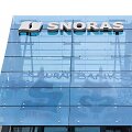 Grafiti pie&scaron;iniai ant banko &bdquo;Snoras&ldquo; pastato