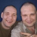 Kanibalas Dmitrijus Maly&scaron;evas (kairėje) ir maniakas Aleksandras Maslenikovas