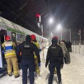 Keleivių persodinimo i&scaron; sugedusio traukinio operacija Lenkijoje