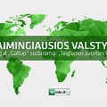 Laimingiausios valstybės pagal &bdquo;Teigiamos patirties indeksą&ldquo;