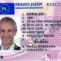 Asociatyvi iliustracija: Lenkijos vairuotojo pažymėjimo pavyzdys