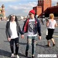 Dviejų vyrukų eksperimentas Maskvos gatvėse 