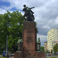 Paminklas Var&scaron;uvoje sovietinės kariuomenės kariams