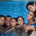 Jennifer Lopez ir Alexas Rodriguezas su vaikais
