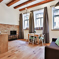 Apartamentų turistams Vilniaus senamiestyje interjeras