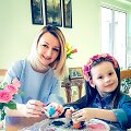 Viktorija Mauručaitė su dukra Angela