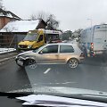 Avarija Kauno Verkių gatvėje