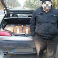 Pirčiupiuose sulaikytas kontrabandininkas