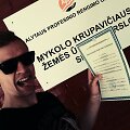 Justinas Butkevičius teigia diplomą gavęs be menkiausių pastangų ar mokslų