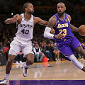 Lebronas Jamesas ir Harrisonas Barnesas