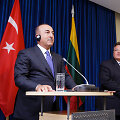 Lietuvos ir Turkijos užsienio reikalų ministrų spaudos konferencija