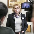 Gimnazijos, kurioje mokėsi nužudytas vaikinas, direktorė tvirtino apsidžiaugusi žinia, kad sulaikyti įtariamieji, padarę sunkų nusikaltimą.