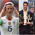 Megan Rapinoe pripažinta geriausia 2019 metų futbolininke.