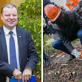 Saulius Skvernelis ir Remigijus &Scaron;ima&scaron;ius