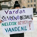 Protestas prie&scaron; skalūninių dujų paie&scaron;ką Lietuvoje