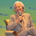 Christine Lagarde Hainane, Kinijos provincijoje, kasmetinėje Boao konferencijoje. 