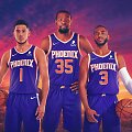 Naujas didysis &bdquo;Suns&ldquo; trejetas: Devinas Bookeris, Kevinas Durantas, Chrisas Paulas