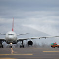 Orlaivio &bdquo;Airbus A330F&ldquo; sutikimo akimirka