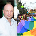 Kristupas Krivickas ir &bdquo;Baltic Pride 2016&ldquo; eitynių &bdquo;Už lygybę!&ldquo; akimirka