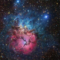 Nr.5. Trilypis ūkas Hubble teleskopo akimis /Nasa.gov.