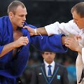 Karolis Bauža (balta apranga) ir Romainas Buffetas