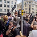 Protestuotojai Bristolyje nukėlė 125-erius metus stovėjusį paminklą
