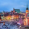 Var&scaron;uvos senamiestis žiemą
