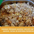 Valstybinė maisto ir veterinarijos tarnyba pabrėžia, kad vaikams tiekiamas maistas turi būti ne tik kokybi&scaron;kas, bet ir esteti&scaron;kai atrodyti