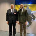Andrijus Sybiha ir Gabrielius Landsbergis