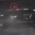 Paskelbtame naujame įra&scaron;e matyti, kaip į Ukrainos lėktuvą pataiko dvi Irano raketos